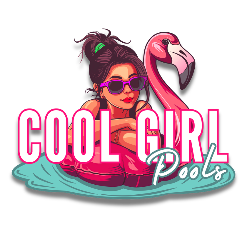 Cool Girl Pools logo design
