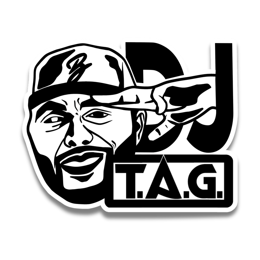 DJ T.A.G. logo design