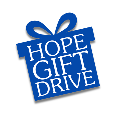 Hope Gift Drive logo design