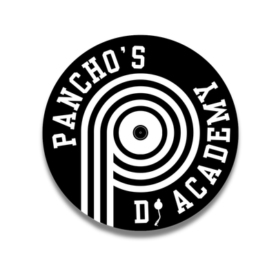 Pancho’s DJ Academy logo design