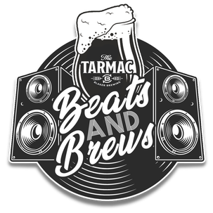 Tarmac Beats & Brews logo design