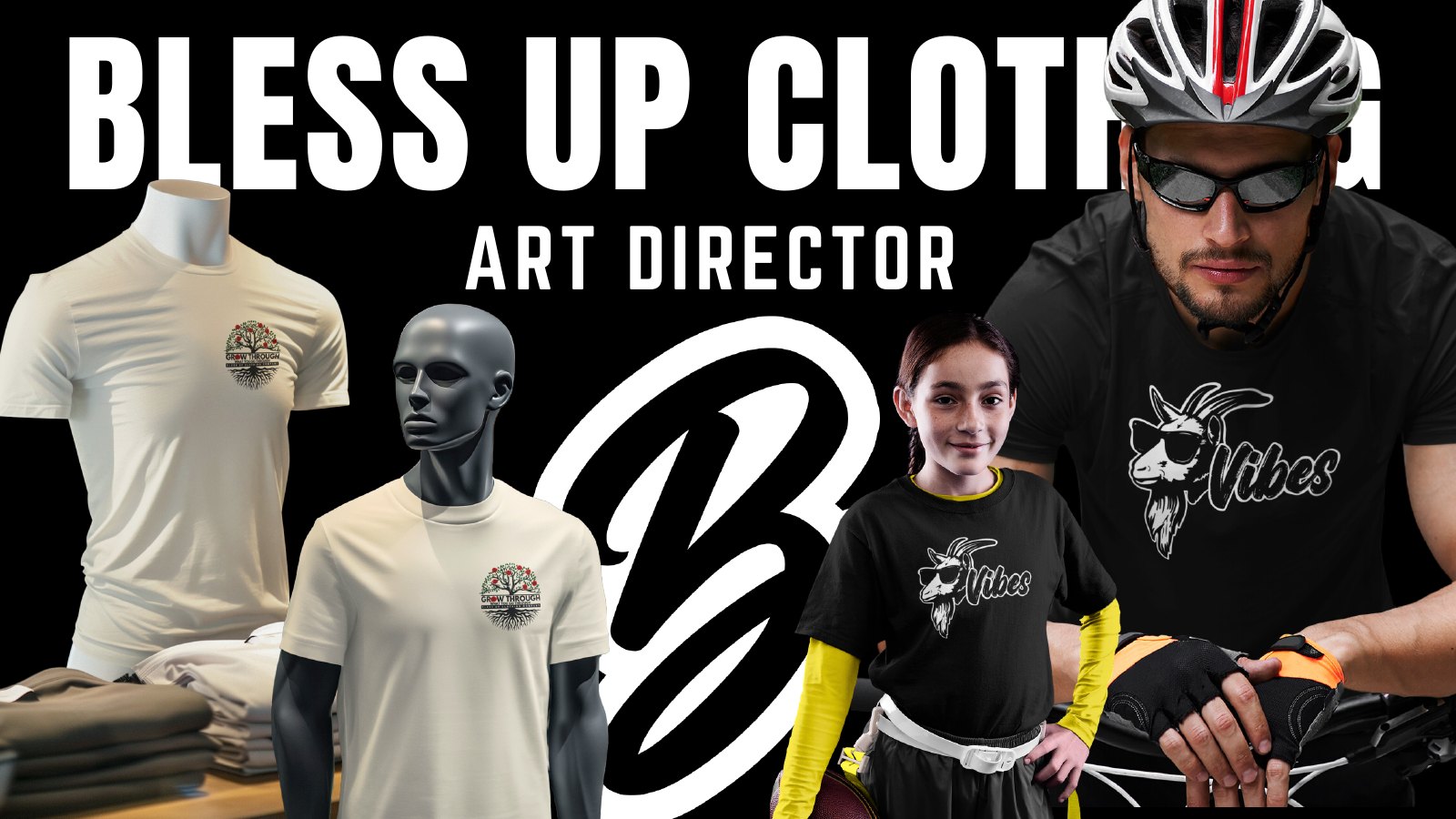Bless Up Clothing portfolio page